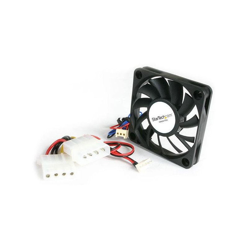 StarTech.com FAN5X1TX3 système de refroidissement d’ordinateur Boitier PC Ventilateur 5 cm Noir