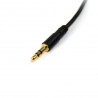 StarTech.com Câble jack audio de 3,5 mm - Cordon mince de 3 m